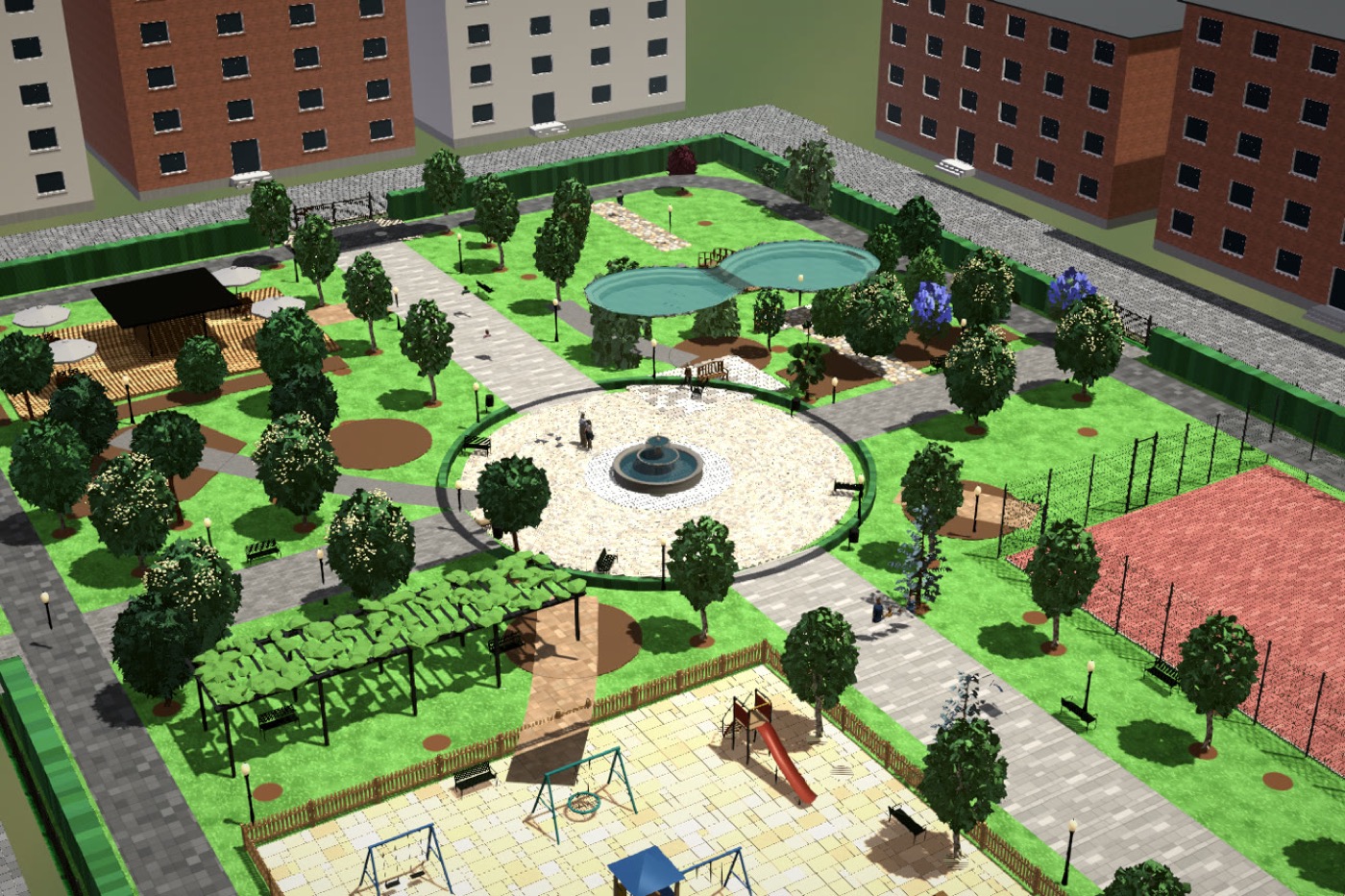 Parc urbà — Projecte clau en mà · parc urbà